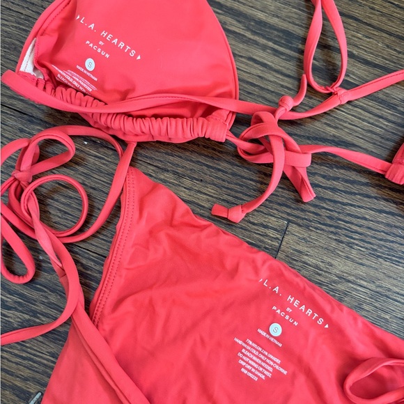 Red Bikini Set - Picture 2 of 3